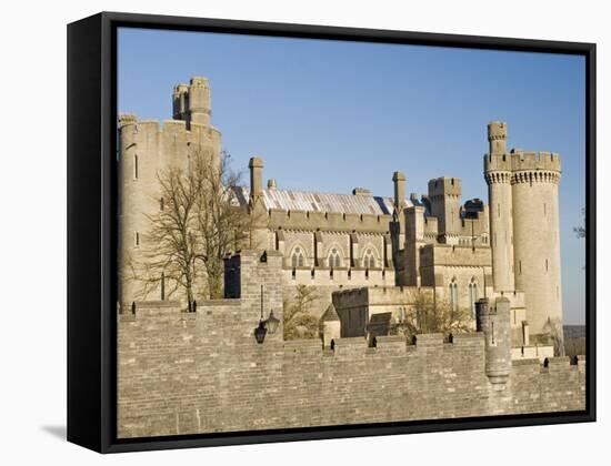 Arundel Castle, Arundel, West Sussex, England, UK-James Emmerson-Framed Stretched Canvas