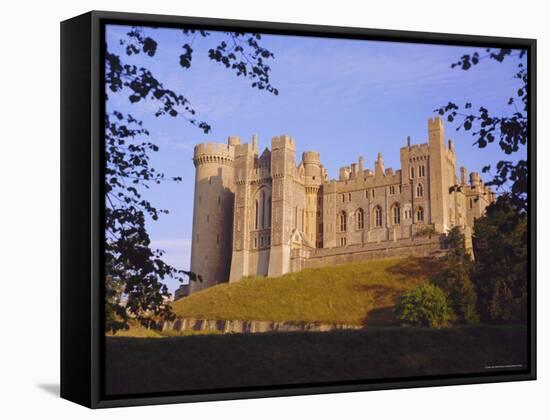 Arundel Castle, Sussex, England-John Miller-Framed Stretched Canvas