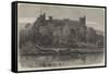 Arundel Castle, Sussex, the Seat of the Duke of Norfolk-null-Framed Stretched Canvas