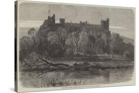 Arundel Castle, Sussex, the Seat of the Duke of Norfolk-null-Stretched Canvas