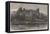 Arundel Castle, Sussex, the Seat of the Duke of Norfolk-null-Framed Stretched Canvas