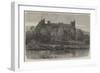 Arundel Castle, Sussex, the Seat of the Duke of Norfolk-null-Framed Giclee Print