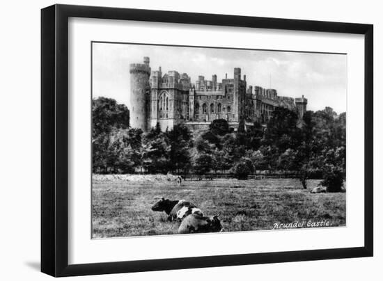 Arundel Castle, West Sussex, Early 20th Century-Francis & Co Frith-Framed Giclee Print