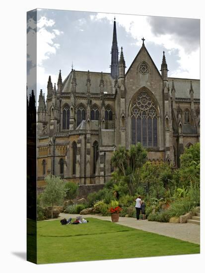 Arundel Cathedral, Founded by Henry 15th Duke of Norfolk, Arundel, West Sussex, England, UK, Europe-Simon Montgomery-Stretched Canvas