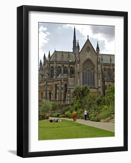 Arundel Cathedral, Founded by Henry 15th Duke of Norfolk, Arundel, West Sussex, England, UK, Europe-Simon Montgomery-Framed Photographic Print