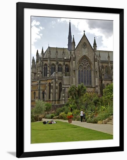 Arundel Cathedral, Founded by Henry 15th Duke of Norfolk, Arundel, West Sussex, England, UK, Europe-Simon Montgomery-Framed Photographic Print