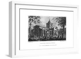 Arundel Church, West Sussex, 1829-J Shury-Framed Giclee Print