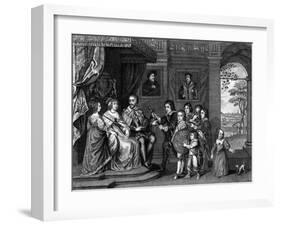 Arundel Family-Sir Anthony Van Dyck-Framed Art Print