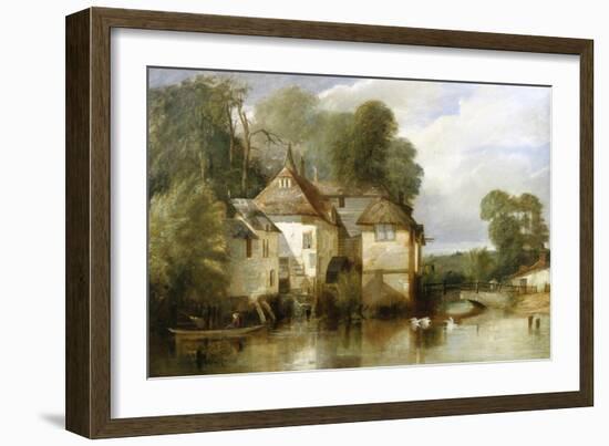 Arundel Mill, Sussex-James Baker Pyne-Framed Giclee Print