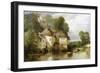 Arundel Mill, Sussex-James Baker Pyne-Framed Giclee Print