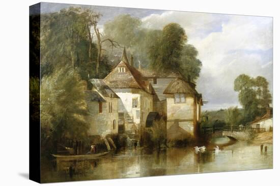 Arundel Mill, Sussex-James Baker Pyne-Stretched Canvas