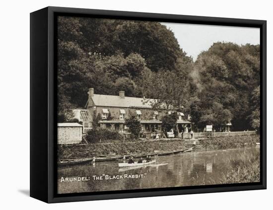 Arundel - the Black Rabbit, Offham-null-Framed Stretched Canvas