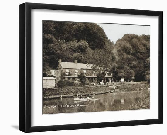 Arundel - the Black Rabbit, Offham-null-Framed Photographic Print