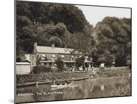 Arundel - the Black Rabbit, Offham-null-Mounted Photographic Print