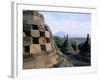 Arupadhatu View, 8th Century Buddhist Site of Borobudur, Unesco World Heritage Site, Indonesia-Bruno Barbier-Framed Photographic Print