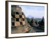 Arupadhatu View, 8th Century Buddhist Site of Borobudur, Unesco World Heritage Site, Indonesia-Bruno Barbier-Framed Photographic Print