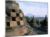 Arupadhatu View, 8th Century Buddhist Site of Borobudur, Unesco World Heritage Site, Indonesia-Bruno Barbier-Mounted Photographic Print