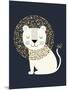 As a Lion-Andy Westface-Mounted Giclee Print