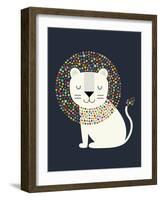 As a Lion-Andy Westface-Framed Giclee Print