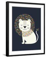 As a Lion-Andy Westface-Framed Giclee Print