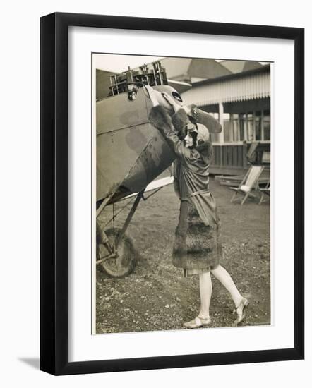 As Flying Becomes a Popular Pastime More Women Participate-null-Framed Premium Photographic Print