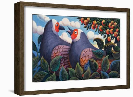 'As I Was Telling You'-Jerzy Marek-Framed Giclee Print