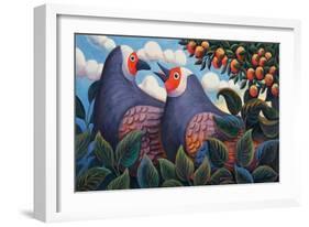 'As I Was Telling You'-Jerzy Marek-Framed Giclee Print