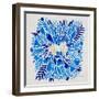 As If - Blue-Cat Coquillette-Framed Giclee Print