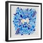 As If - Blue-Cat Coquillette-Framed Giclee Print