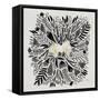 As If - Grey-Cat Coquillette-Framed Stretched Canvas