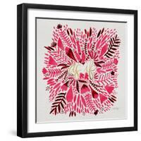 As If - Pink-Cat Coquillette-Framed Giclee Print