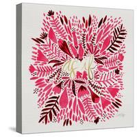 As If - Pink-Cat Coquillette-Stretched Canvas