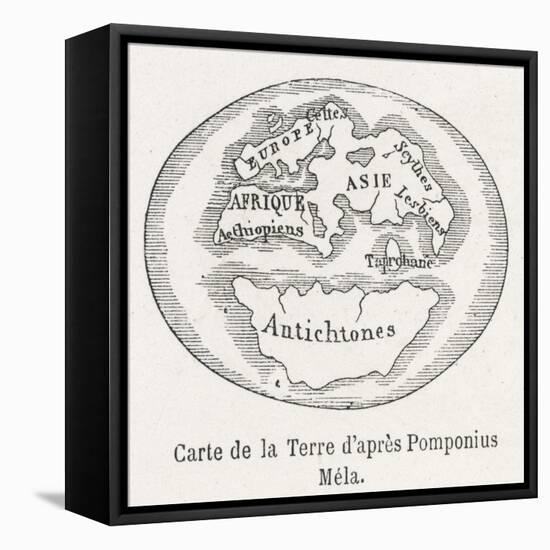 As Known to Pomponius Mela Roman Geographer-Flammarion-Framed Stretched Canvas