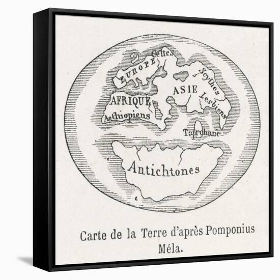 As Known to Pomponius Mela Roman Geographer-Flammarion-Framed Stretched Canvas