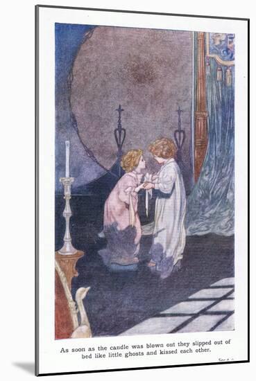 As Soon as the Candle Was Blown Out-Charles Robinson-Mounted Giclee Print