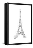 As the French Say…Eiffel Tower-Marion De Lauzun-Framed Stretched Canvas
