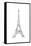 As the French Say…Eiffel Tower-Marion De Lauzun-Framed Stretched Canvas