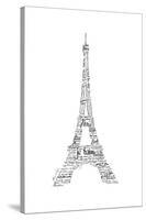 As the French Say…Eiffel Tower-Marion De Lauzun-Stretched Canvas