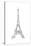 As the French Say…Eiffel Tower-Marion De Lauzun-Stretched Canvas