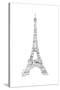 As the French Say…Eiffel Tower-Marion De Lauzun-Stretched Canvas