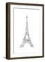 As the French Say…Eiffel Tower-Marion De Lauzun-Framed Premium Giclee Print