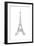 As the French Say…Eiffel Tower-Marion De Lauzun-Framed Premium Giclee Print