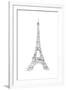 As the French Say…Eiffel Tower-Marion De Lauzun-Framed Premium Giclee Print