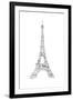 As the French Say…Eiffel Tower-Marion De Lauzun-Framed Premium Giclee Print