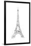 As the French Say…Eiffel Tower-Marion De Lauzun-Framed Premium Giclee Print