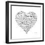 As the French Say…Heart-Marion De Lauzun-Framed Premium Giclee Print