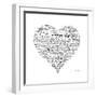 As the French Say…Heart-Marion De Lauzun-Framed Premium Giclee Print