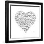 As the French Say…Heart-Marion De Lauzun-Framed Premium Giclee Print