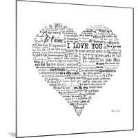 As the French Say…Heart-Marion De Lauzun-Mounted Premium Giclee Print