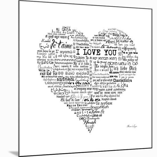 As the French Say…Heart-Marion De Lauzun-Mounted Premium Giclee Print